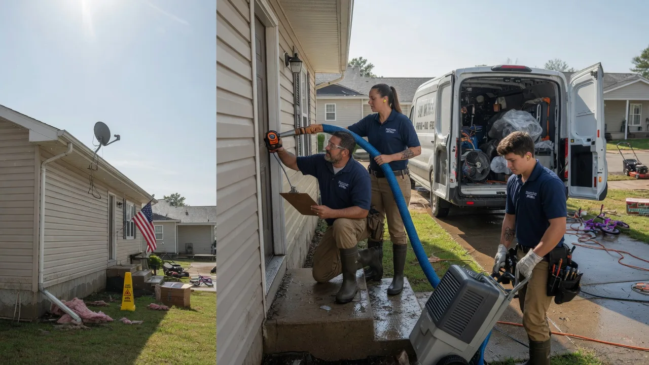 Ceiling Water Damage Restoration in Pinon, NM near me